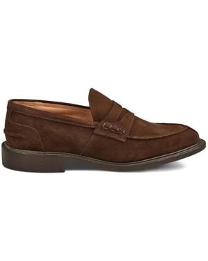 Tricker's Mocassins James En Daim - Marron
