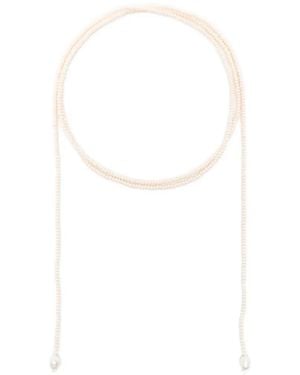 COLLANINE COLORATE Collar Con Cuentas - Blanco