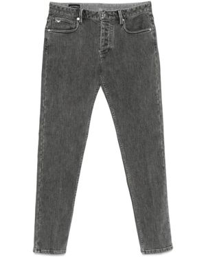 Emporio Armani Denim Cotton Jeans - Grey