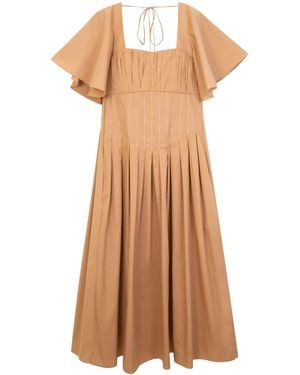 Isolda Gigi Maxi Dress - Brown