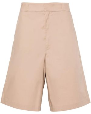 MODES GARMENTS Bermudas Aus Popeline - Natur