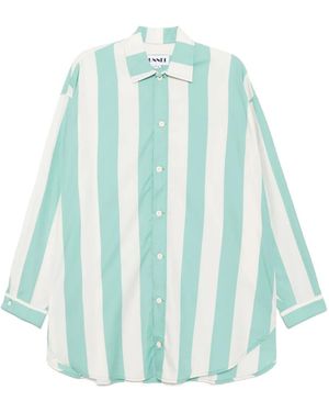 Sunnei Mega Over Shirt - Blue