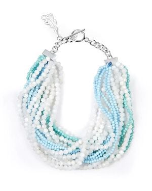 Shanghai Tang Pulsera Pompom De X Long Di - Azul