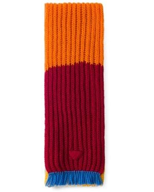 Prada Wool Scarf - Red