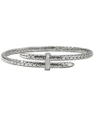 John Hardy Pulsera Trenzada - Blanco