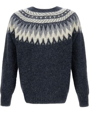 Howlin' Jersey con cuello redondo - Azul