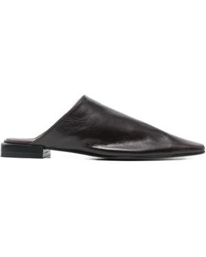 Alohas Noe Rift Pointed Mules - Black