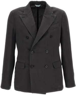 Boglioli Double-Breasted Blazer - Black