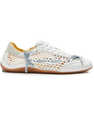 LILI CURIA Baskets Zola À Nœud - Blanc