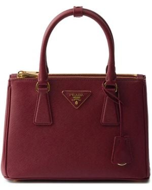 Prada Galleria Tote Bag - Red
