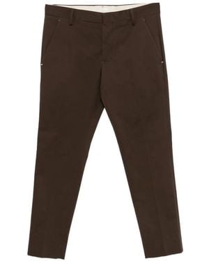 Entre Amis Senna Belt-Loops Trousers - Grey
