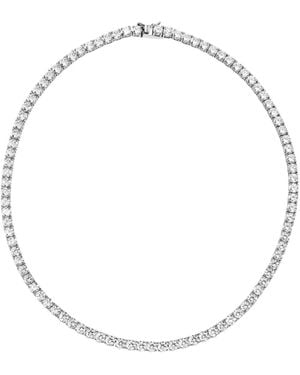 Elle Macpherson Stone Tennis Necklace - White