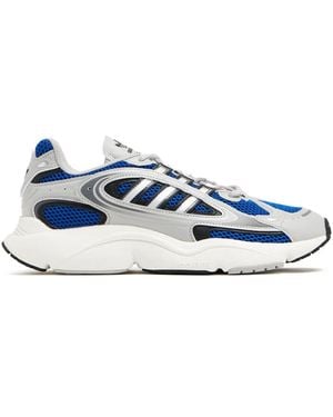 adidas Ozmillen Lace-Up Trainers - Blue