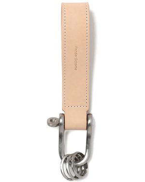 Hender Scheme Llavero con detalle de anilla - Blanco
