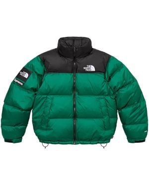 Supreme X The North Face Nuptse Puffer Jacket - Green