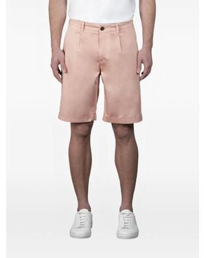 Moorer Pantalones Cortos Con Pinzas - Neutro