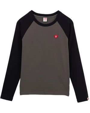 AAPE BY A BATHING AP Heart-Patch T-Shirt - Black
