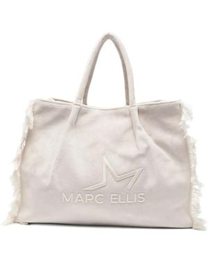Marc Ellis Buby Calypso Tote Bag Mit Fransen - Natur
