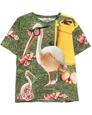 The Artistylist Graphic-Print T-Shirt - Green