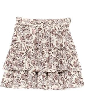 Ulla Johnson Arlin Mini Skirt - Natural