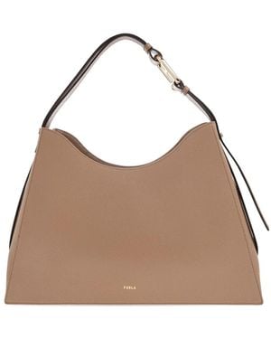 Furla Sac Porté Épaule Nuvola - Marron