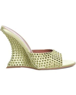 Paris Texas Nina Mules - Mettallic