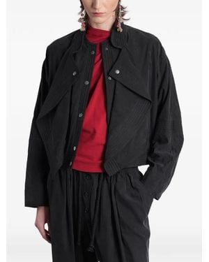 Isabel Marant Tricia Snap-Fastening Jacket - Black