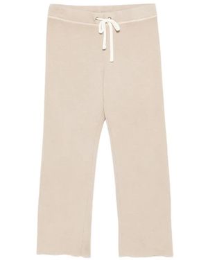 James Perse Drawstring Track Pants - White