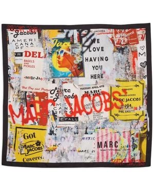 Marc Jacobs Americana Schal - Weiß