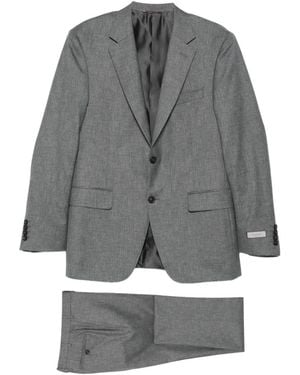 Canali Button Blazer - Gray