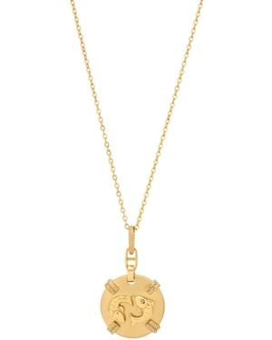 Charriol Collar Zodiac Pisces - Metálico