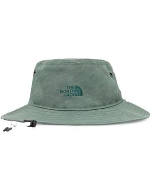The North Face Logo-Embroidered Bucket Hat - Green