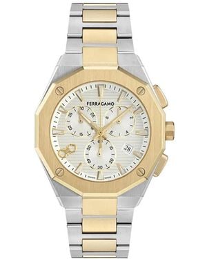 Ferragamo Versilia 42Mm - Metallic