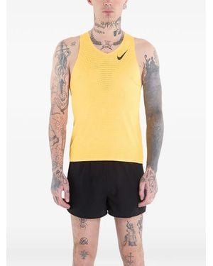 Nike Aeroswift Running Vest - Yellow