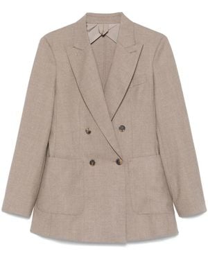Max Mara ダブルジャケット - ナチュラル