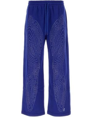 Off-White c/o Virgil Abloh Body Stitch Jogginghose - Blau