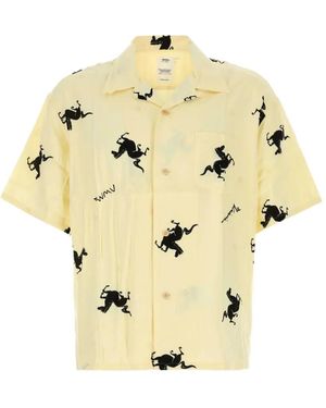 Visvim Hemd Mit Pferde-Print - Mettallic