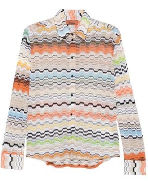 Missoni Button-Fastening Shirt - White