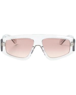 Alaïa Mask Sunglasses - Pink
