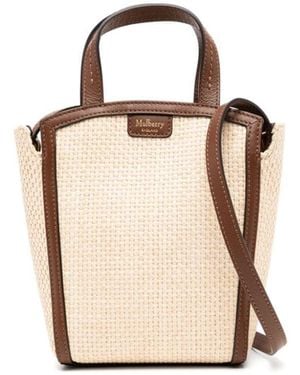 Mulberry Clovelly ミニハンドバッグ - ナチュラル