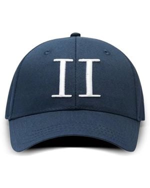 Les Deux Embroidered Baseball Cap - Blue