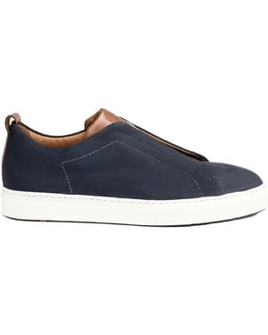 Lloyd Manolis Suède Slip-On Sneakers - Blauw