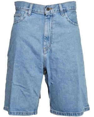 Carhartt Pantalones Vaqueros Cortos Brandon - Azul