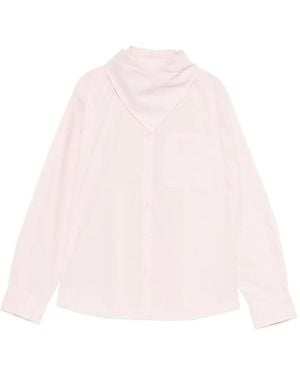 Maje Hemd Mit Brusttasche - Pink