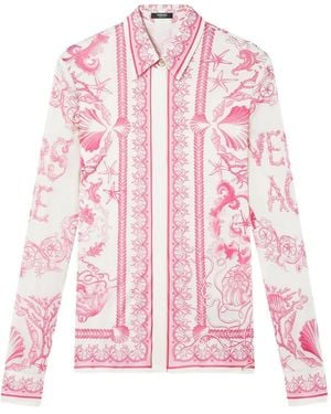 Versace Langärmeliges Hemd - Pink