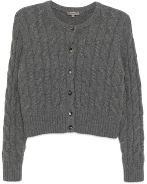 N.Peal Cashmere Cardigan En Cachemire - Gris