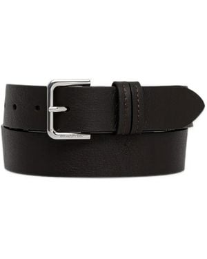 Marc O' Polo Billis Buckle-Fastening Leather Belt - Black