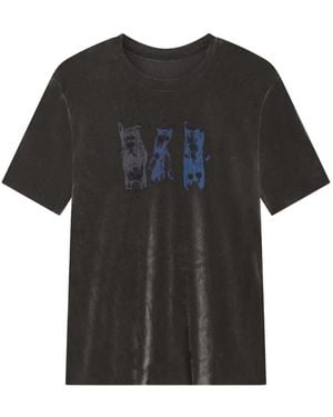 JNBY T-Shirt À Imprimé Chat - Black