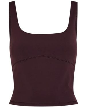 Vuori Top Sin Mangas Alltheform Con Cuello Cuadrado - Morado