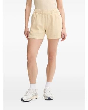 Picture Flaros Logo-Patch Elasticated Shorts - Natural
